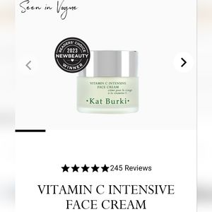 VITAMIN C INTENSIVE FACE CREAM | KAT BURKI 50 ml